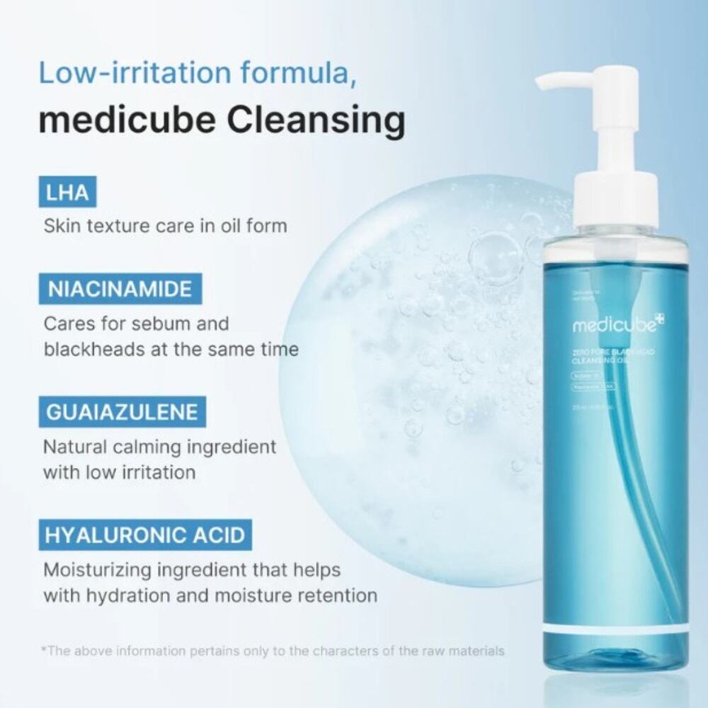 Medicube Zero Pore Blackhead Deep Cleansing Oil NIB - Picture 2 of 3